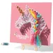 WowBox: Einhorn LED-Licht Fadenbild Bastelset