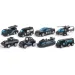 X-Police Polizeiauto-Set 8-teilig