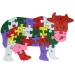 ABC - 123 Kuh-Holz-Lernpuzzle Bild 1