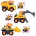 ABC Builder Team: Baumaschine in verschiedenen Varianten - Simba Toys Bild 2