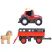 ABC Massey Tiertransporter Traktor mit Pferd - Simba Toys Bild 5