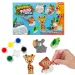 Animal Plaster: Tier- und Einhorn-Gipsform- und Malset in verschiedenen Varianten 1 Stück Bild 2