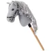 Apollo das Steckenpferd Hobby-Pferd grau - Woodyland