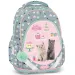 Ars Una: Cute Animals Tea Party mit Katzenmotiv, ergonomischer Schulranzen/Rucksack 33×43×22 cm Bild 1