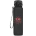 Ars Una: Dunkelgraue BPA-freie Motivationsflasche 1000ml Bild 1