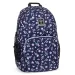 Ars Una: Navy Bloom Schulrucksack AU-14 32x51x25 cm