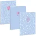 Ars Una: Soft Touch Himmelblau Frühling extra geheftetes liniertes Heft A/4