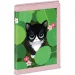 Ars Una: Think Pink Katzen-Geldbörse 9x12,5x2 cm