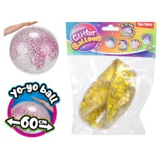 Aufblasbarer Glitzerball 60cm in verschiedenen Ausführungen Bild 1