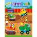 Aufkleberfahrzeuge - Lkw und Baumaschinen Aufkleberheft