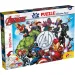 Avengers 2-in-1 60-teiliges Puzzle und Malbuch 35x25cm – Lisciani Bild 1