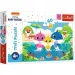 Baby Shark: Urlaub mit der Familie – Gemeinsam als Team – 60-teiliges Puzzle – Trefl