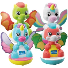 Baby Spin & Dream Einhorn- und Drachen-Babyspielzeug, 1 Stück - Clementoni Bild 2
