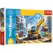 Bagger-Traktor 60-teiliges Puzzle - Trefl Bild 1