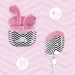 Barbie kabellose Bluetooth-Kopfhörer in Pink - Lisciani Bild 3