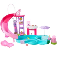 Barbie: Dream Pool Poolparty Spielset - Mattel Bild 2