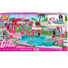 Barbie: Dream Pool Poolparty Spielset - Mattel Bild 1