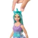 Barbie Dreamtopia: Einhornpuppe in blau-lila Kleid - Mattel Bild 2