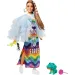 Barbie: Extravagante Puppe im Regenbogenkleid - Mattel Bild 2