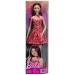 Barbie: Fashionista Freundinnen mit braunen Haaren stilvolle Modepuppe im Leopardenmuster-Kleid – Mattel Bild 1