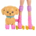 Barbie Hundespaziergang Rollschuh-Set - Blonde Puppe - Mattel Bild 5