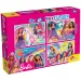 Barbies magische Welt 4x48-teiliges Maxi-Bodenpuzzle 35x25 cm – Lisciani Bild 1