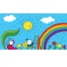 Bartos Erika: Bogyó und Babóca 1. - Der Regenbogen Diafilm Bild 1