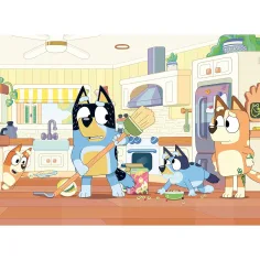 Bluey 2-in-1 60-teiliges Eco-Puzzle und Ausmalbild 70 x 50 cm - Lisciani Bild 2