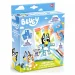 Bluey Airbrush Art Poster Set Bild 1