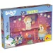 Bluey Gute-Nacht-Geschichte 2-in-1 24-teiliges Puzzle und Malbuch 35x25cm – Lisciani Bild 1