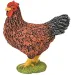 Braune Henne-Spielfigur - Bullyland