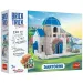 Brick Trick aus Ziegeln bauen: Santorini 210-teiliges Spielzeug - Trefl Bild 1