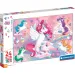 Bunte Einhörner 24-tlg. Maxi Supercolor Puzzle - Clementoni