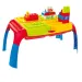 Bunter Baustein-Set mit tragbarem Tisch Bild 1