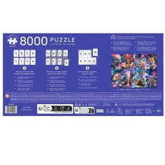 Buntes Welt Premium 8000 Teile Puzzle – Trefl Bild 3