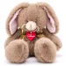 Cappuccino Hase Plüschfigur 36 cm - Lumpin Bild 1