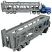 City Truck: Blauer Autotransporter Sattelschlepper 22cm Bild 3
