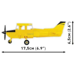 COBI: Cessna 172 Skyhawk gelbes Bauset (26621) Bild 4