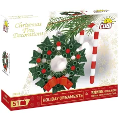 COBI: Festlicher Kranz Weihnachtsbaum-Schmuck Bauset (20009) Bild 1