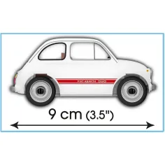 COBI: Fiat Abarth 595 Bausatz (24524) Bild 4