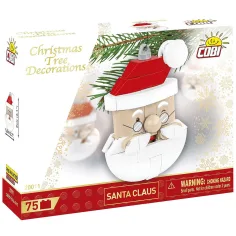 COBI: Weihnachtsmann-Bauset als Christbaumschmuck (20011) Bild 1