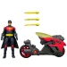 DC Robin Actionfigur mit Motorrad und Raketenwerfer – Mattel Bild 4
