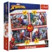 Der heldenhafte Spider-Man 4-in-1 70-54-48-35-teilige Puzzle - Trefl Bild 1