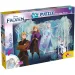 Die Eiskönigin 2-in-1 Puzzle und Malset, 24 Teile, 35x25 cm – Lisciani Bild 1