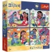 Disney Lilo & Stitch - 4 x 88 Teile Premium Plus Kinderpuzzle - Trefl Bild 1