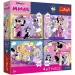 Disney Minnie Maus - 4 x 88 Teile Premium Plus Kids Puzzle - Trefl Bild 1