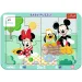 Disney Minnie und Mickey Maus Abenteuer 2 in 1 gerahmtes Baby Puzzle - Trefl