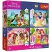 Disney Prinzessinnen - 4 in 1 Puzzle 4 x 88 Teile - Trefl Bild 1