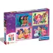 Disney Prinzessinnen 4 in 1 Puzzle - Clementoni Bild 1