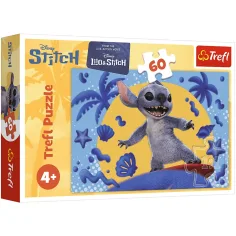 Disney: Stitch 60-teiliges Puzzle - Trefl Bild 1